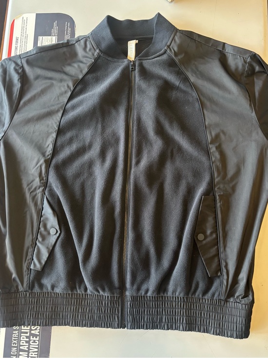 Athleta Jackets & Blazers - Athleta Black Bomber Jacket